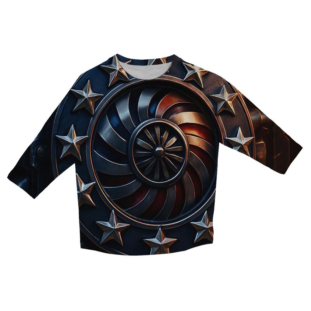 Starfield Engine personalized 3/4 sleeve tees