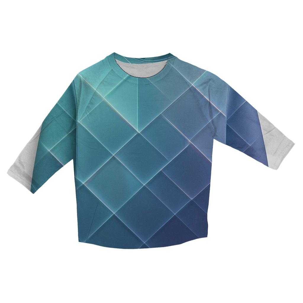 Chromatic Geometry Drift cotton quarter sleeve shirts