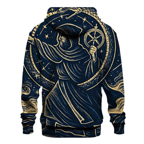 Celestial Ouroboros Navigator printed hoodies