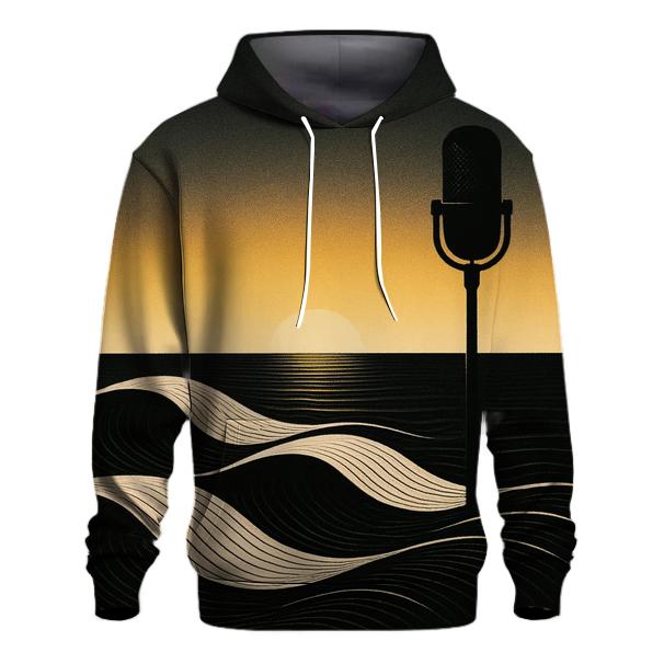 Vinyl Wave Horizon custom hoodies