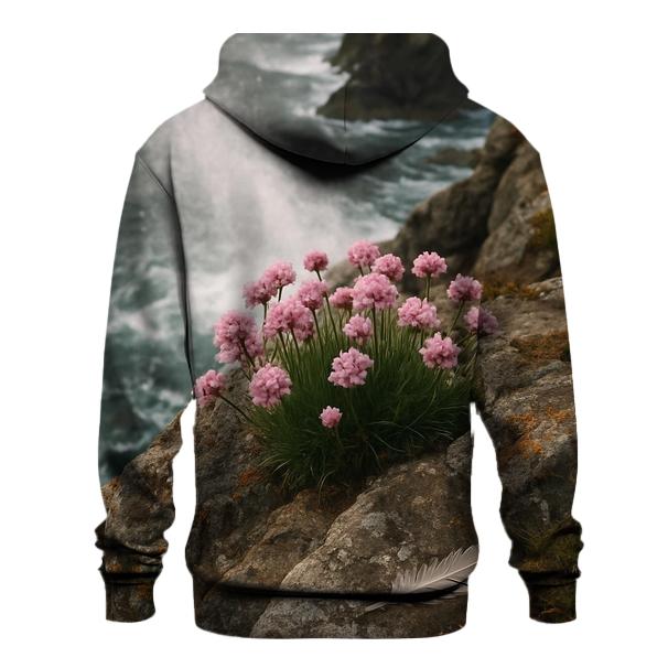 Cliffside Sea Thrift At High Tide custom hoodies
