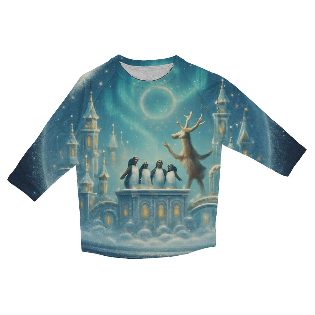 Snow Globe City Opera cotton quarter sleeve shirts