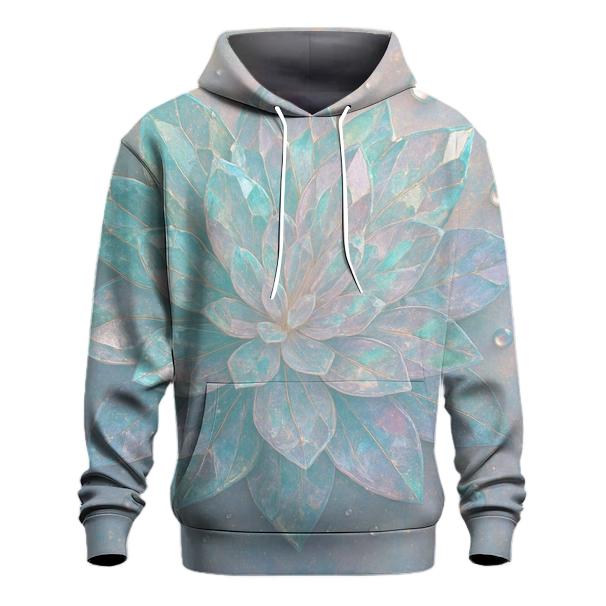 Petal Crystal Bloom custom hoodies