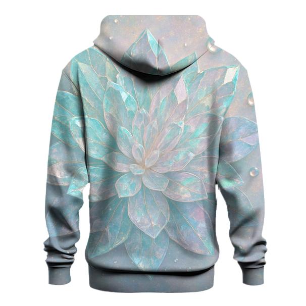 Petal Crystal Bloom custom hoodies