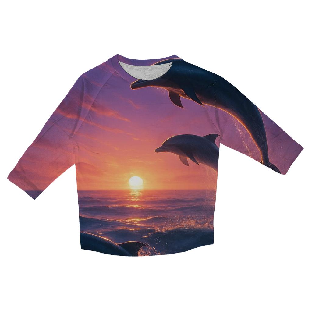 Indigo Pelagic Glow cotton quarter sleeve shirts