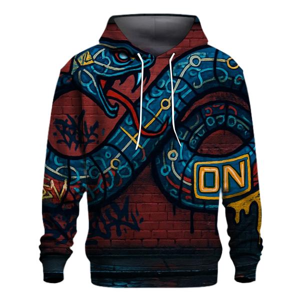 Urban Alley Ouroboros Graffito hoodies fashion