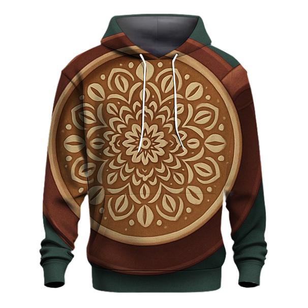 Latte Art Mandala pullover hoodies