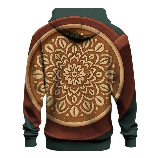 Latte Art Mandala pullover hoodies