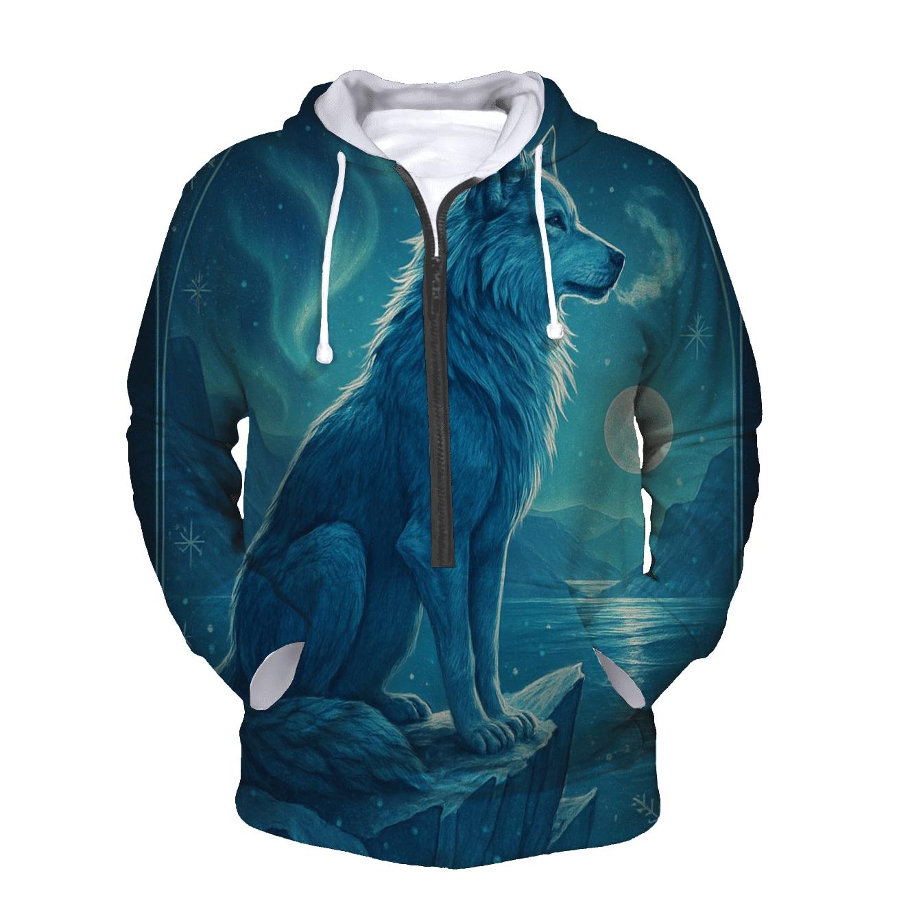 Glacial Sentinel premium hoodies