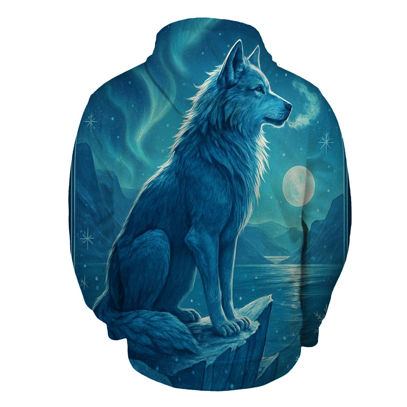 Glacial Sentinel premium hoodies