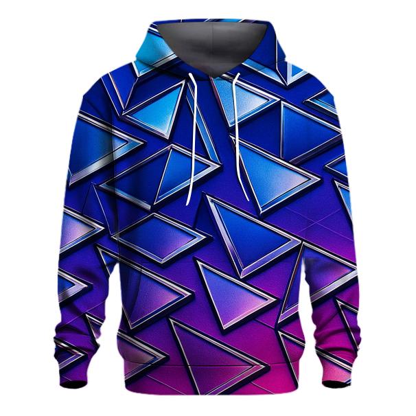 Chrome Mirage Triangles custom hoodies