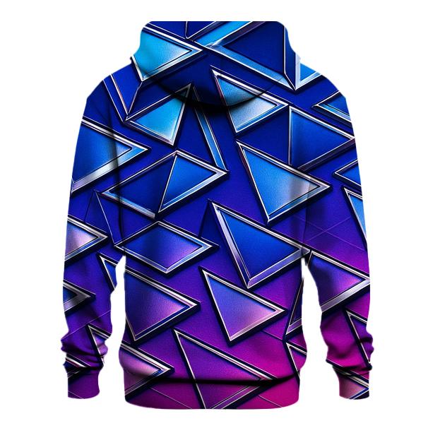 Chrome Mirage Triangles custom hoodies