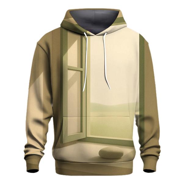 Open Window Of Stillness heavyweight hoodies