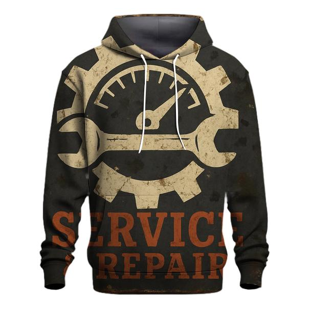 Antique Automotive Garage Sign hoodies fashion