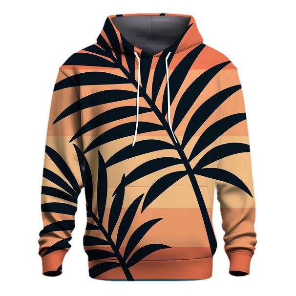 Palm Sunset Stripes hoodie styles