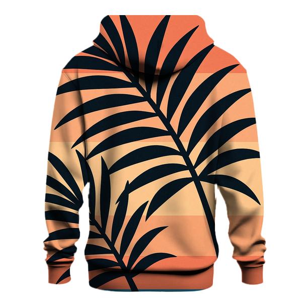 Palm Sunset Stripes hoodie styles