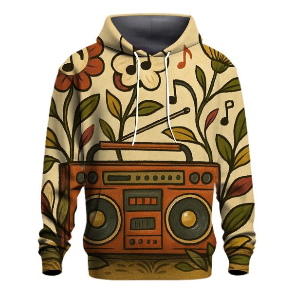 Boombox Botanical custom hoodies