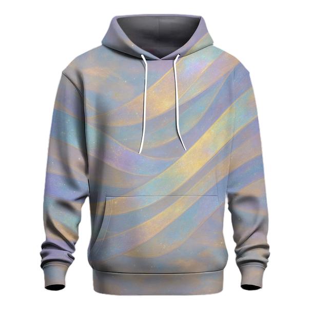 Opal Aurora Weave printed hoodies