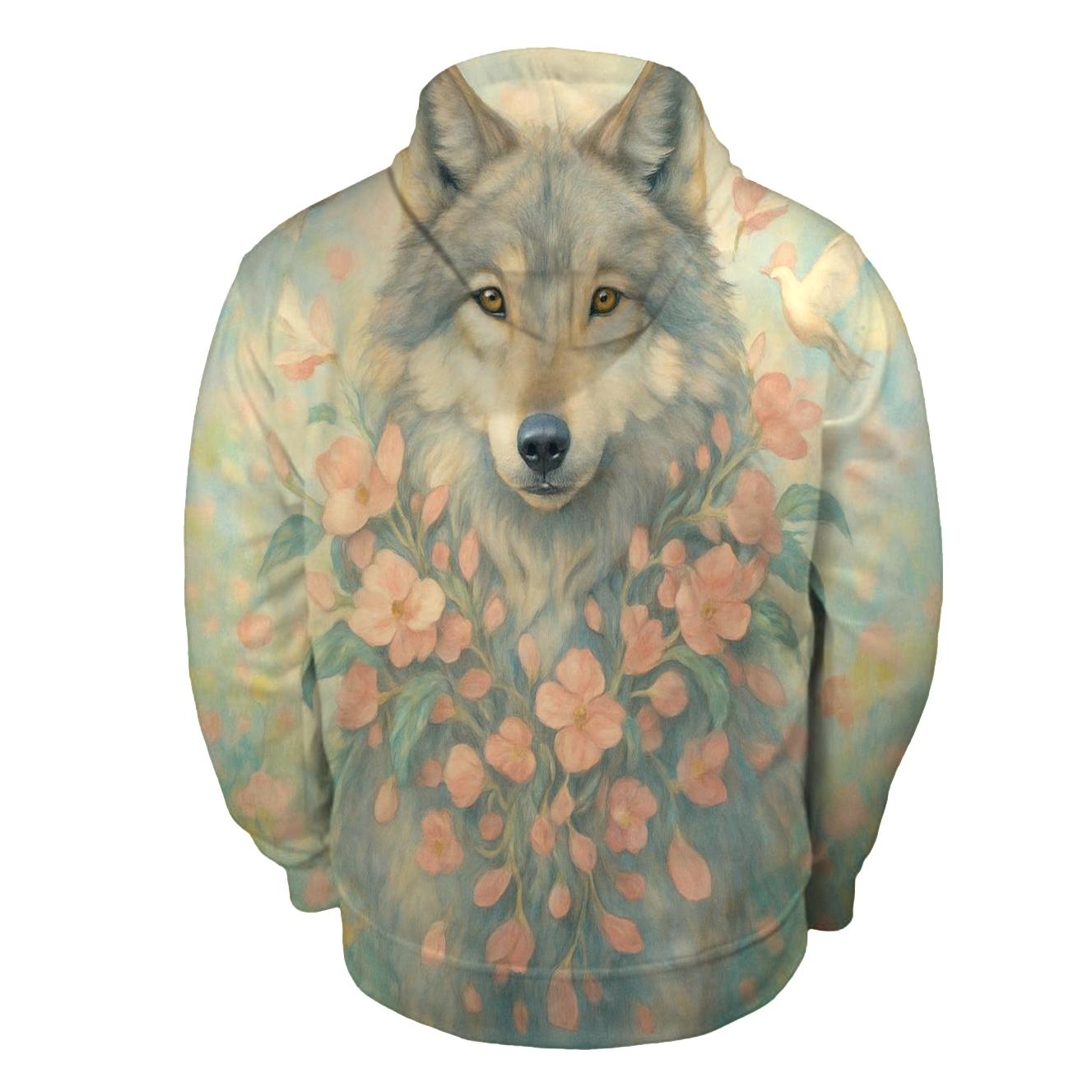 Petal Alpha embroidered hoodies