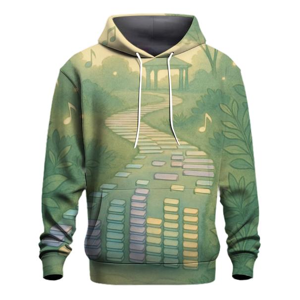 Equalizer Garden Path embroidered hoodies