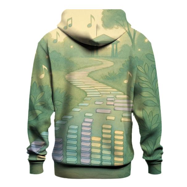 Equalizer Garden Path embroidered hoodies