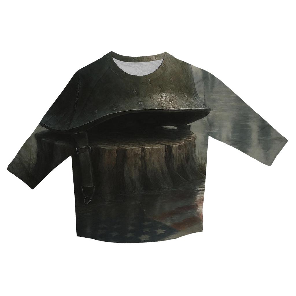 Helmet And Horizon Reflection personalized 3/4 sleeve tees