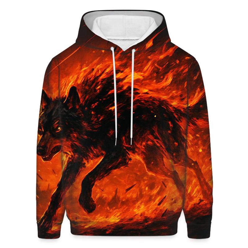 Primal Ember graphic hoodies