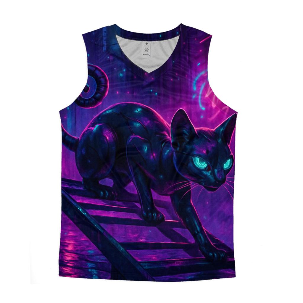 Neon Alley Night Prowler stylish racerback tanks