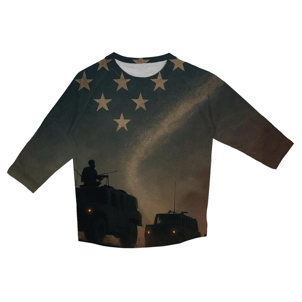 Trail Of Stars Patrol custom 3/4 sleeve shirts