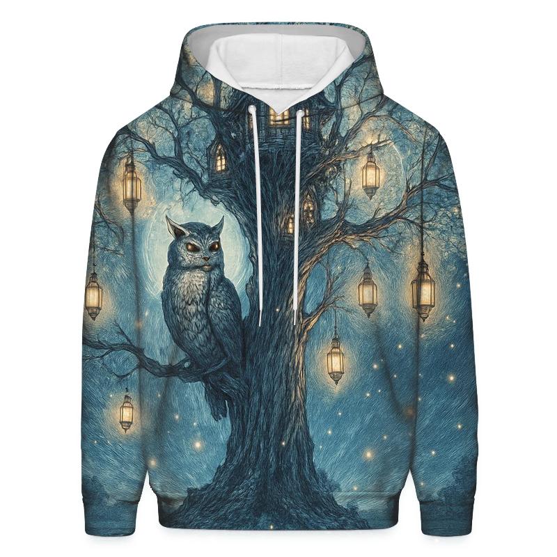 Stargazer Treehouse Sentinel pullover hoodies