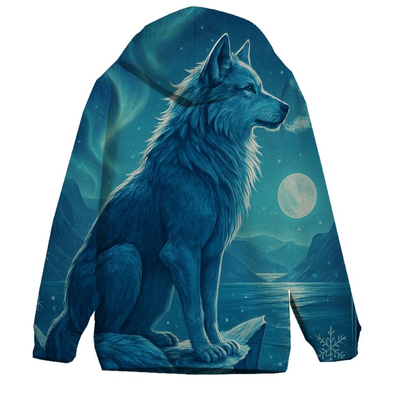 Glacial Sentinel zip-up hoodies