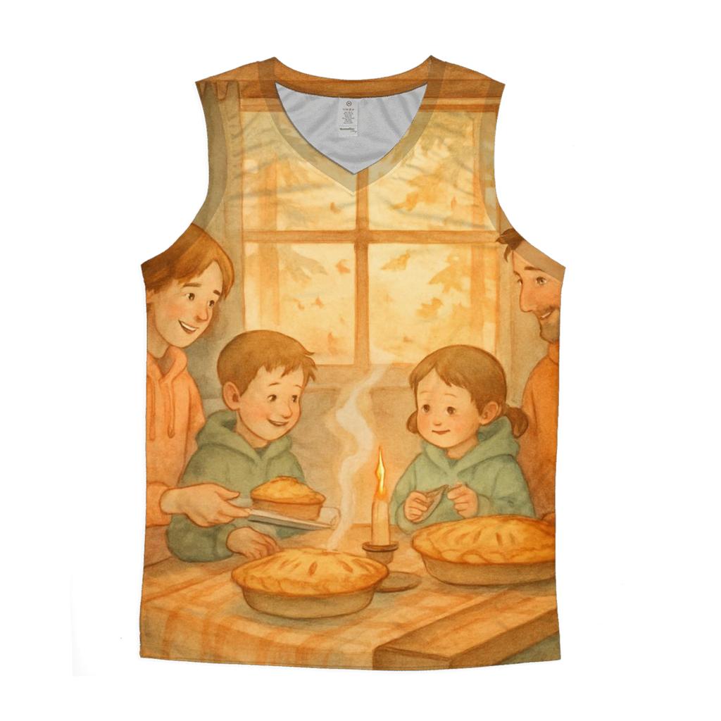 Cozy Cabin Pie Evening designer workout tanks