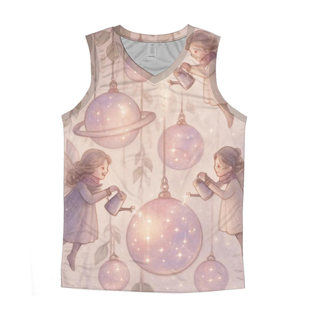 Ornament Garden Fairies trendy fitted tank tops
