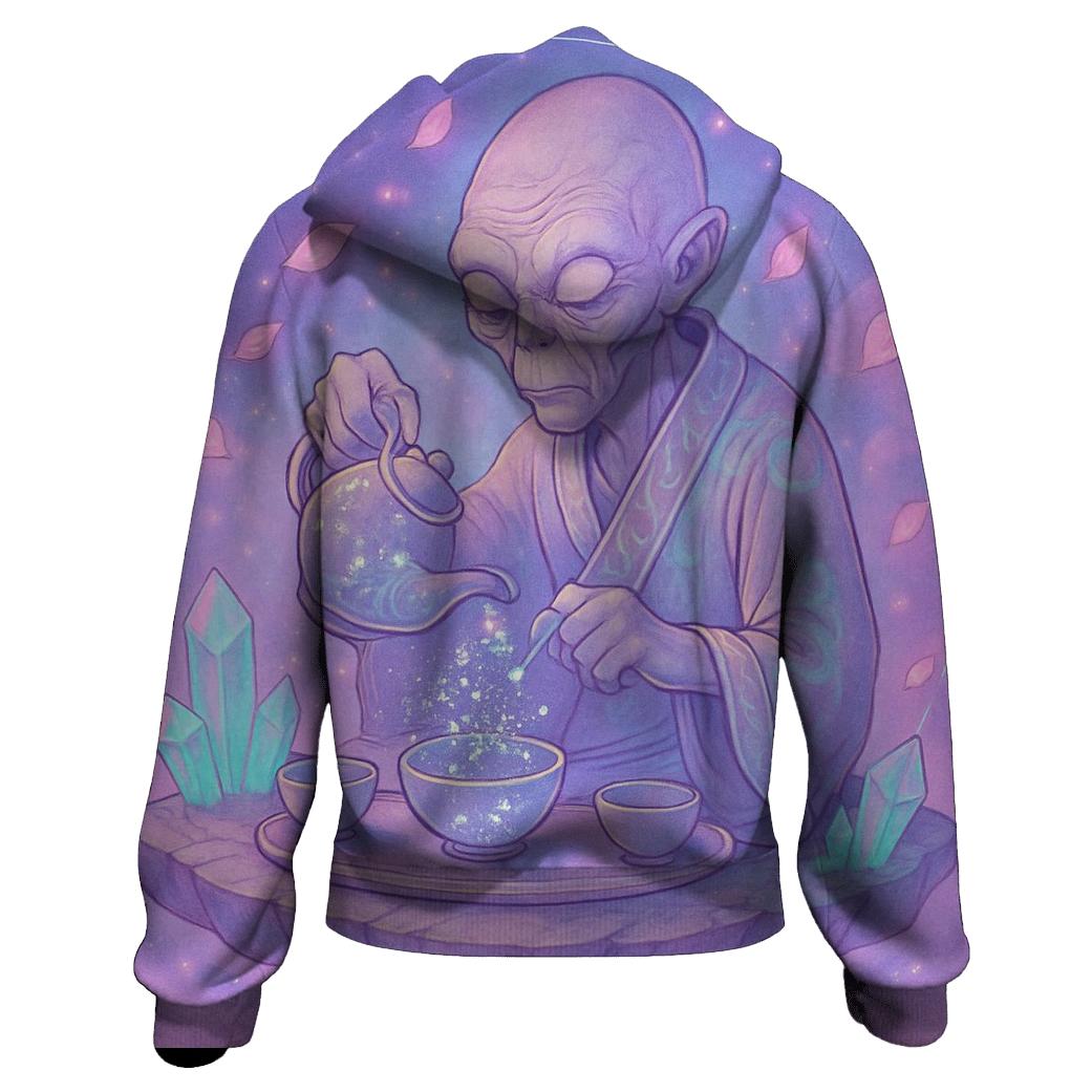 Galactic Tea Ceremony premium hoodies