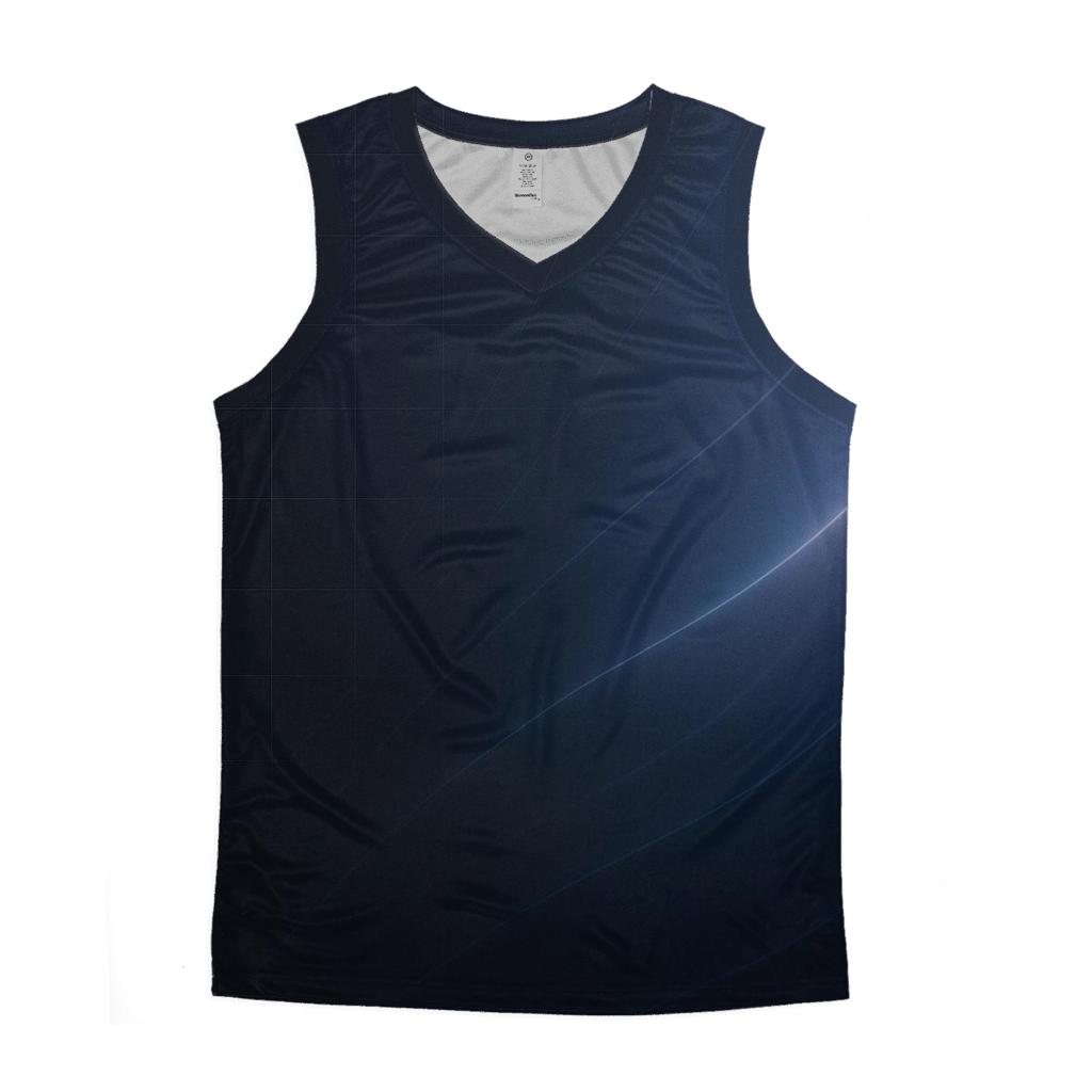 Polar Twilight Grid designer workout tanks