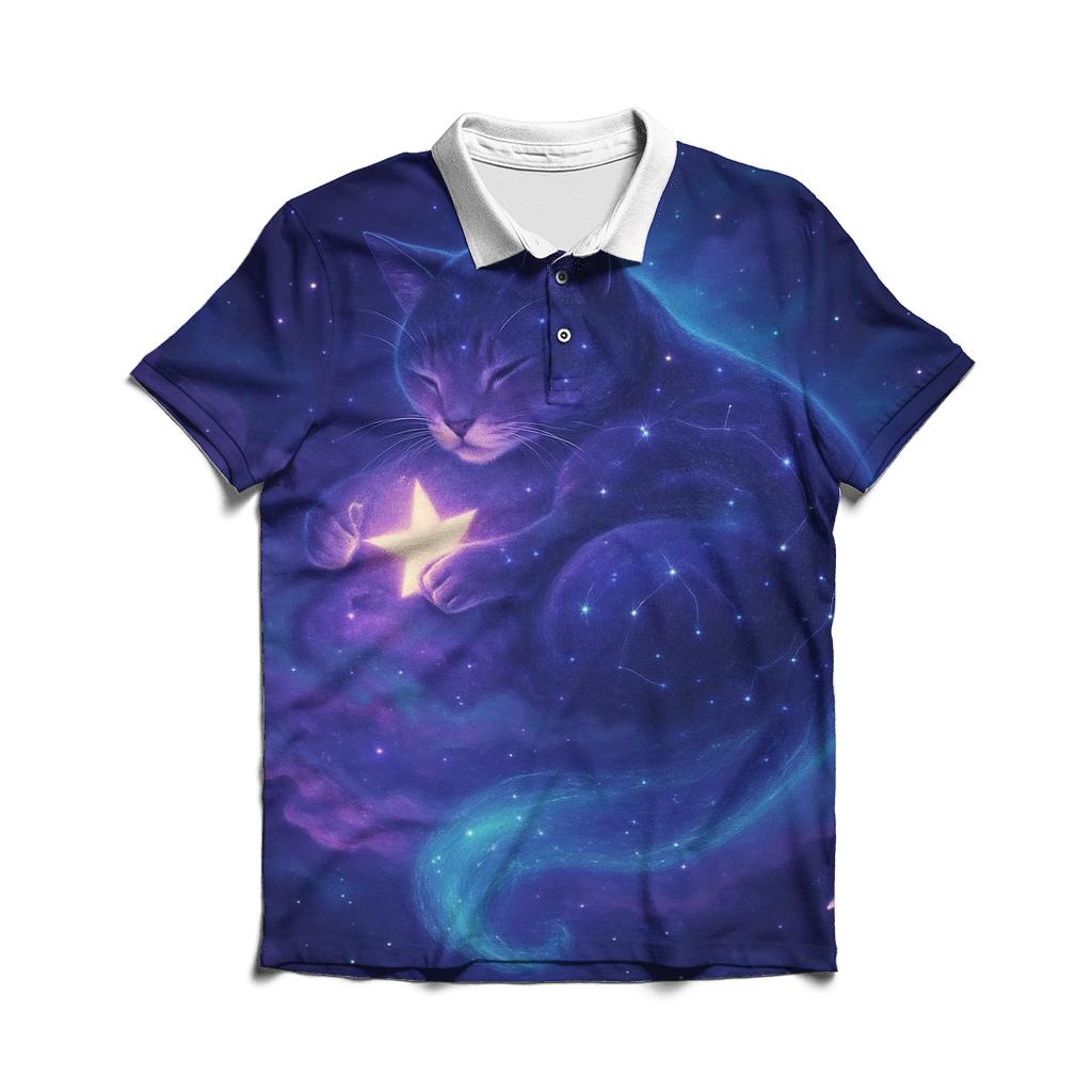 Galactic Dream Voyager designer slim fit polos