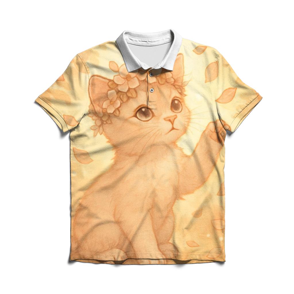 Blossom Crown Dreamer branded logo polo shirts