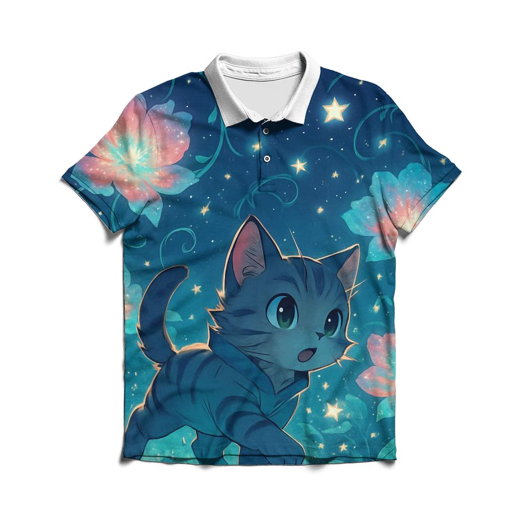 Galaxy Garden Prowler designer slim fit polos