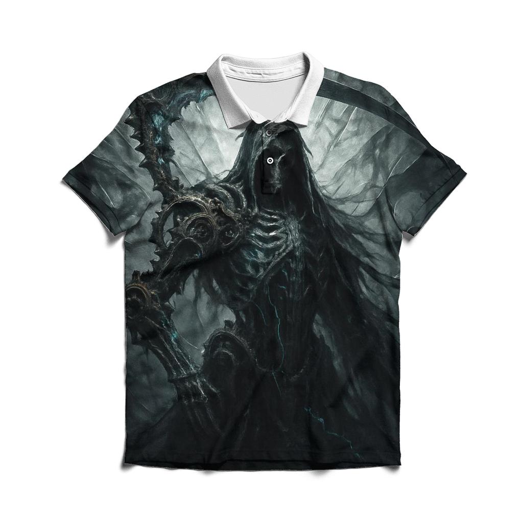 Baroque Requiem For The Mechanized Reaper designer slim fit polos