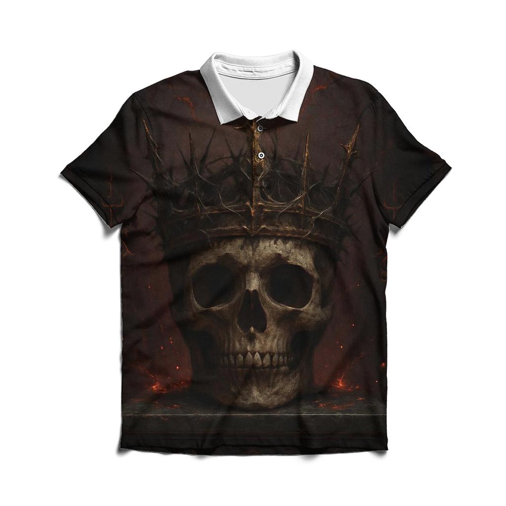 Vault Of The Cursed Crown branded logo polo shirts