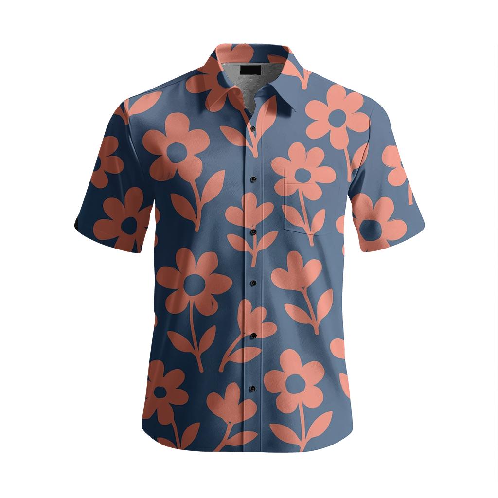Galactic Scatter Bloom stylish threadwork shirts