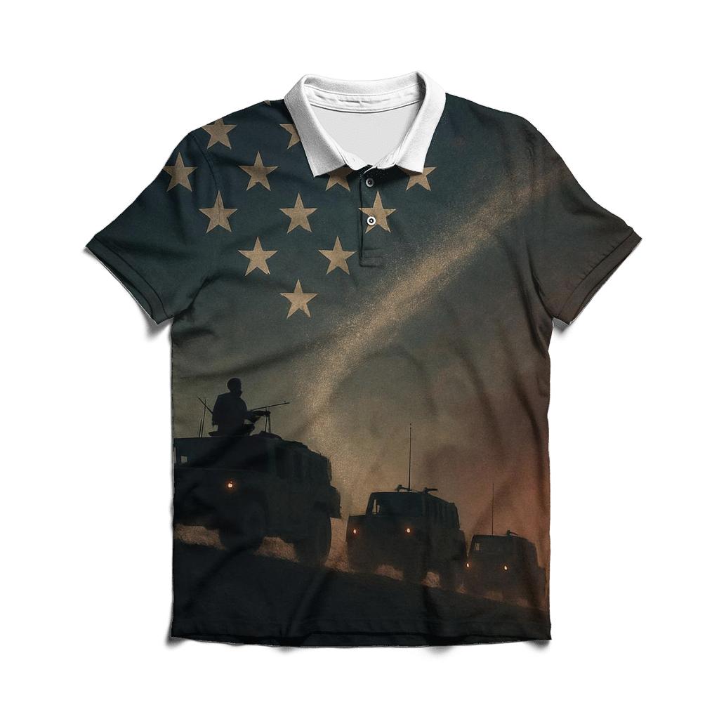 Trail Of Stars Patrol designer slim fit polos