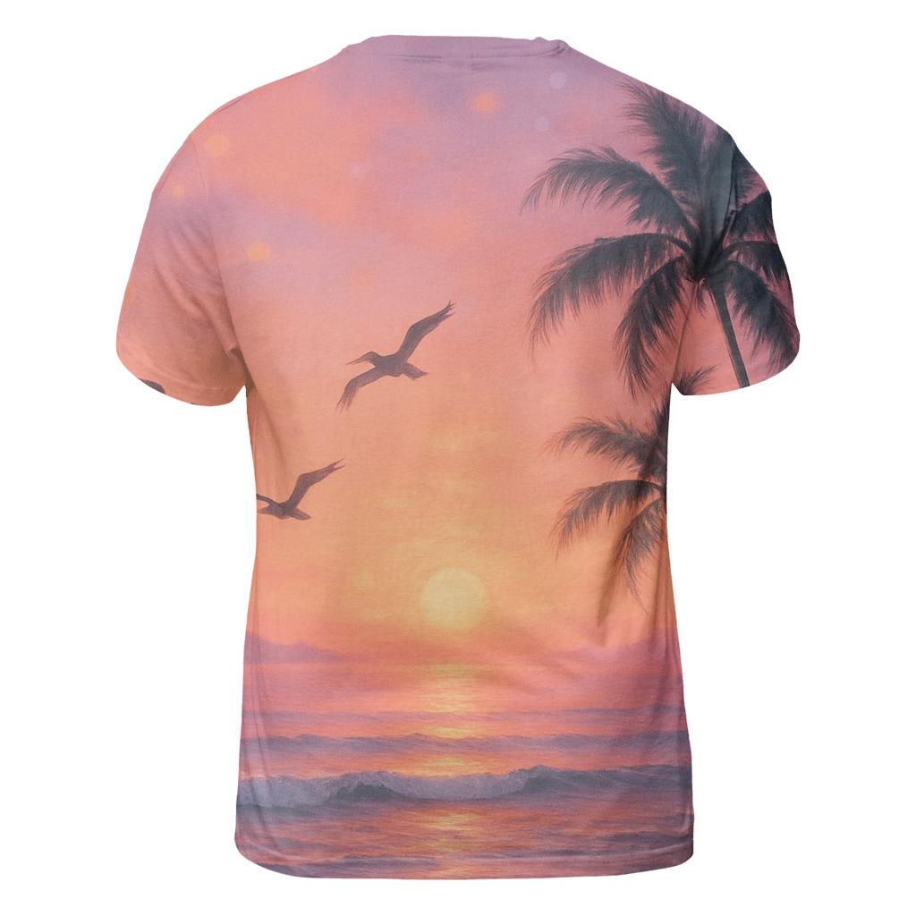 Coral Tide Horizon designer pattern shirts