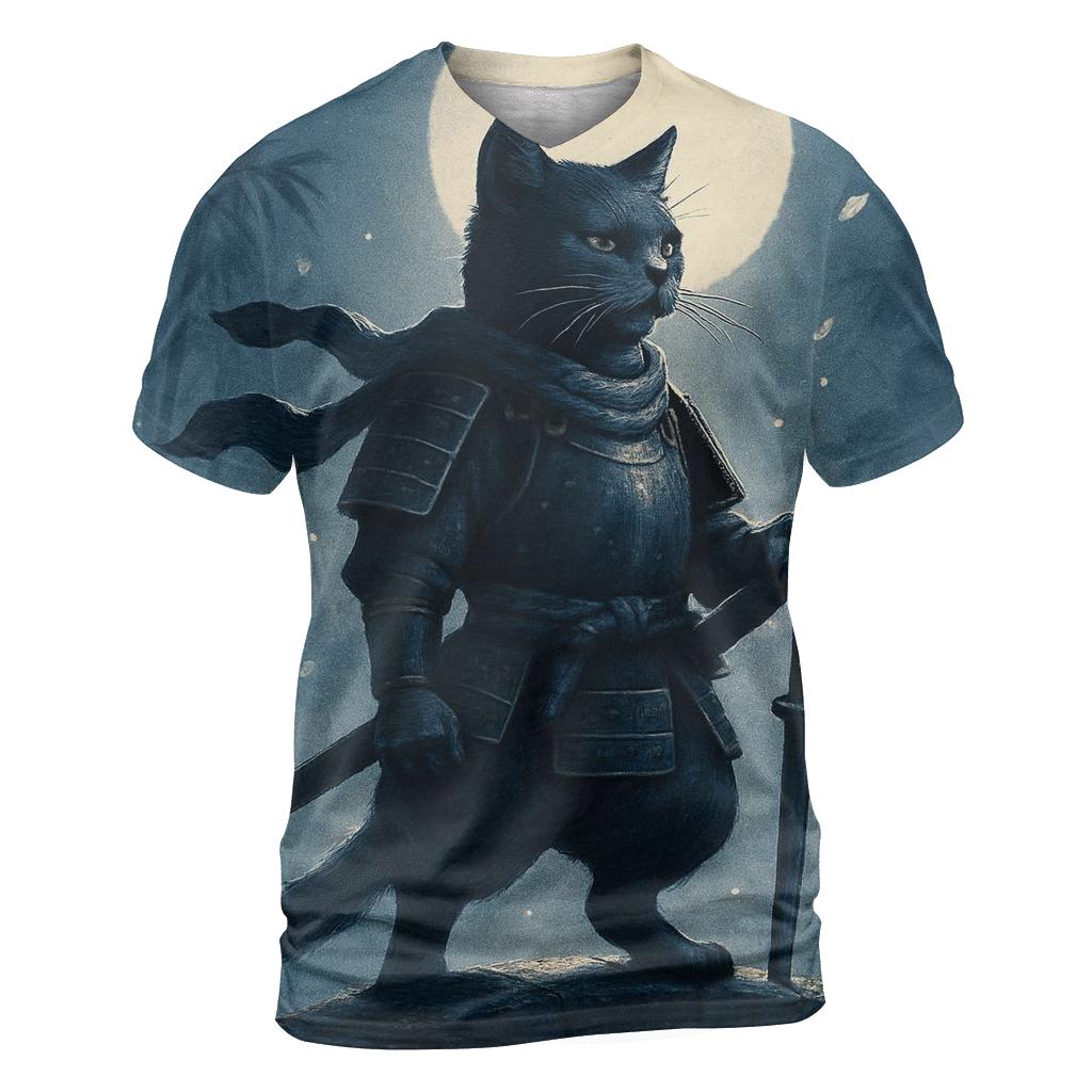 Samurai Moon Sentinel custom all-over print shirts