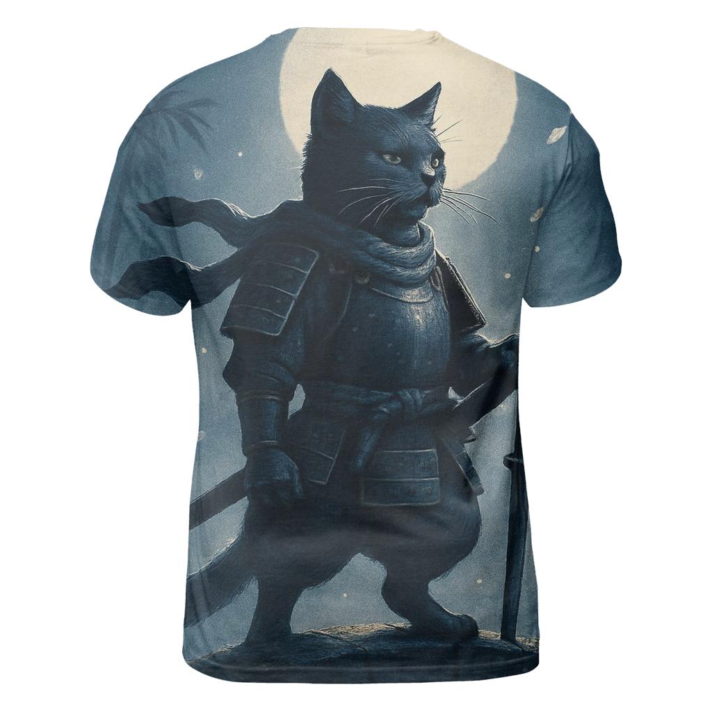 Samurai Moon Sentinel custom all-over print shirts