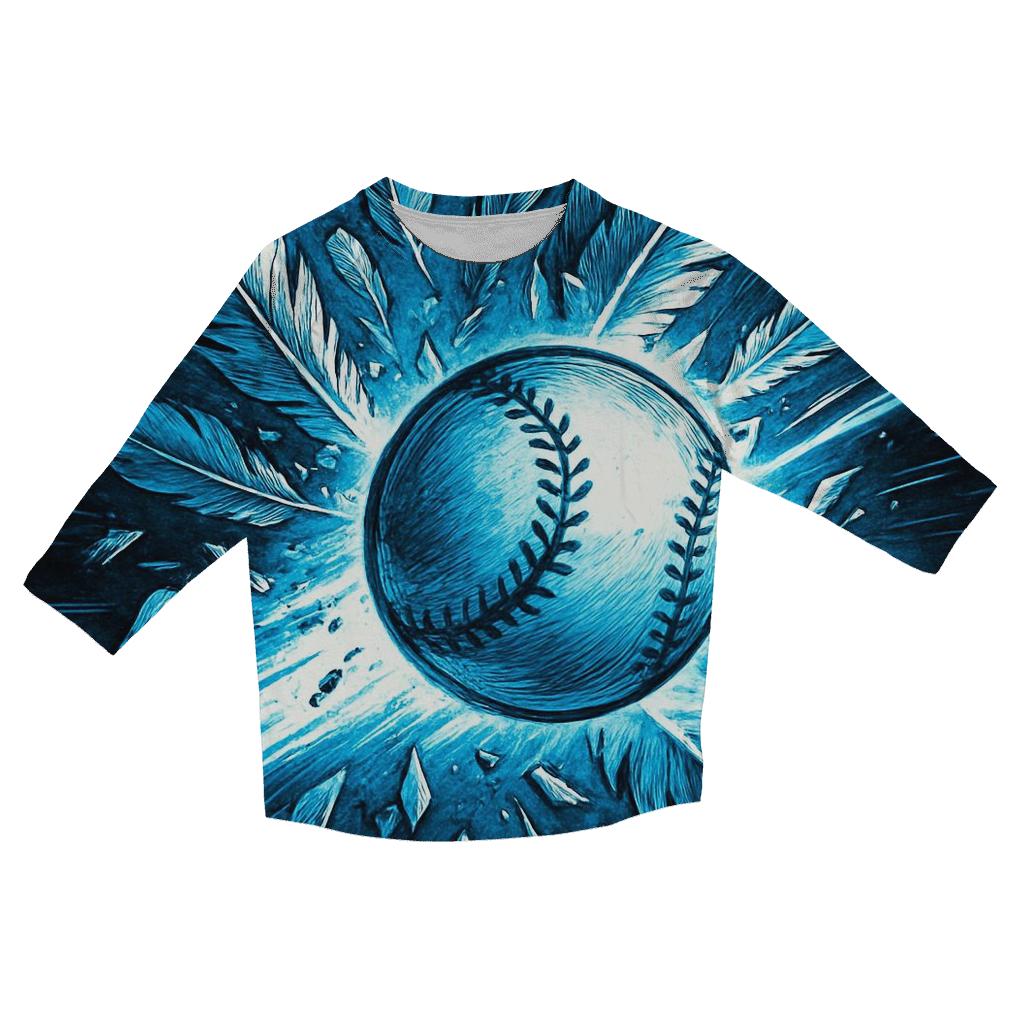 Velocity Blue Jays Strike stylish quarter sleeve tops