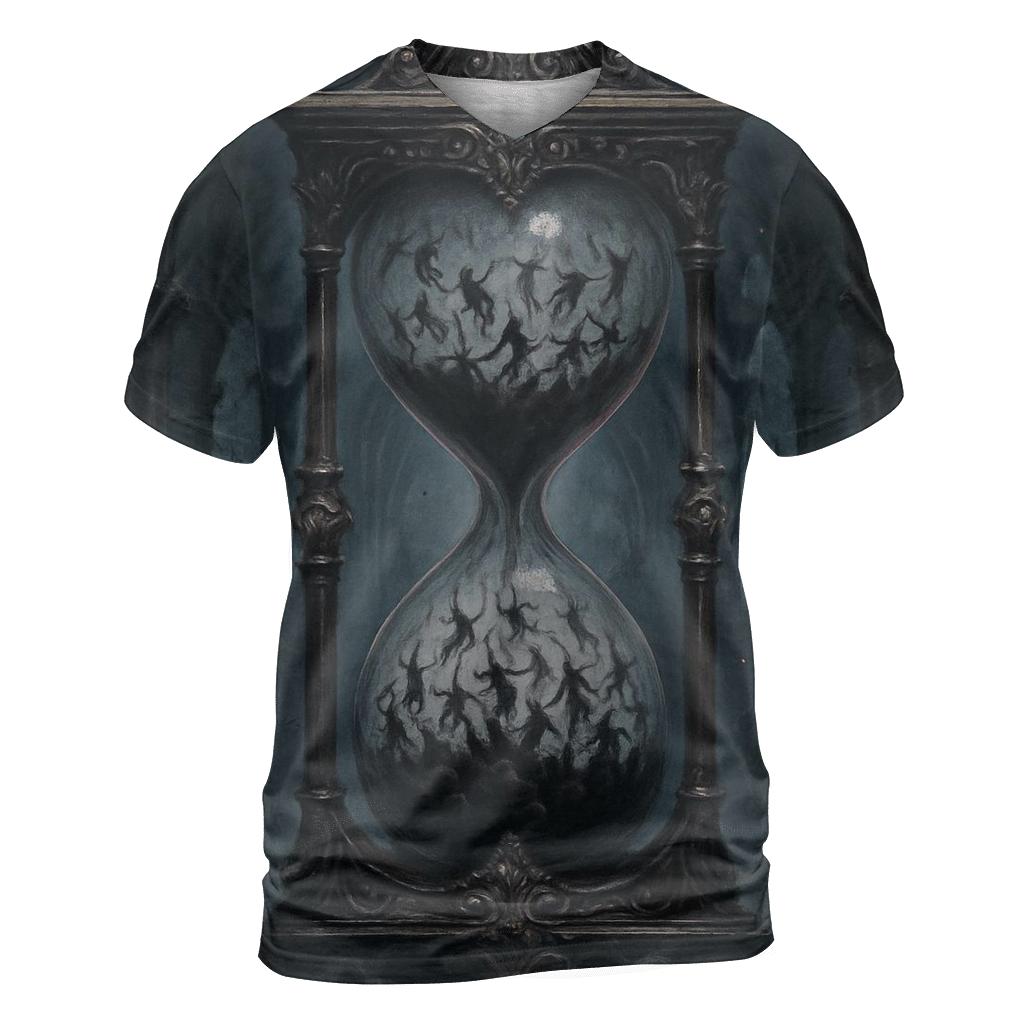 Hourglass Of Souls statement graphic shirts