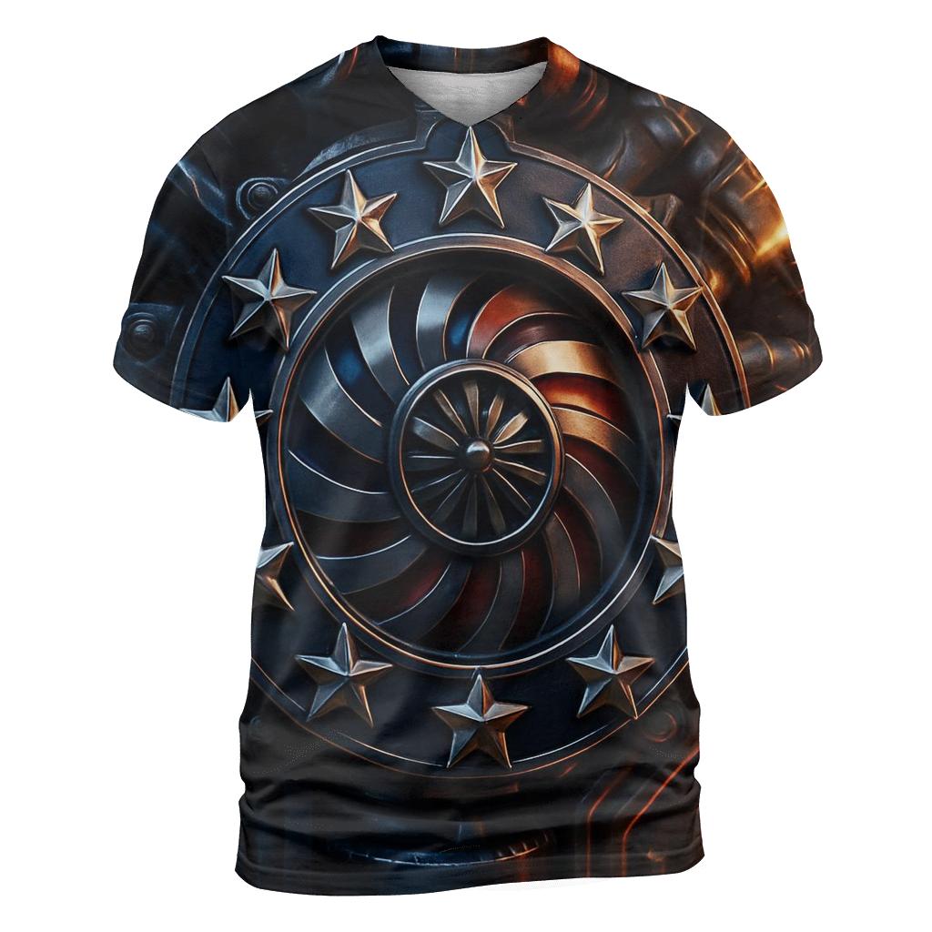 Starfield Engine unique graphic print tees