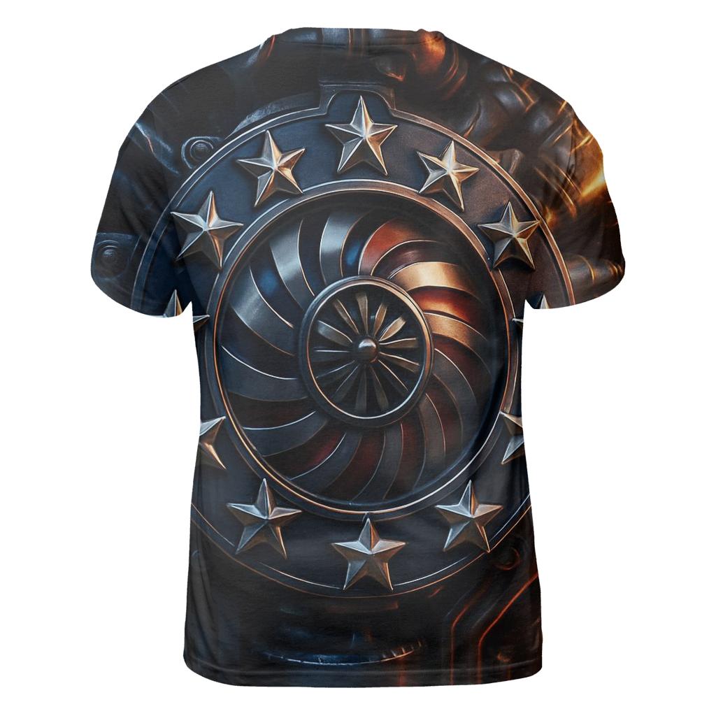 Starfield Engine unique graphic print tees