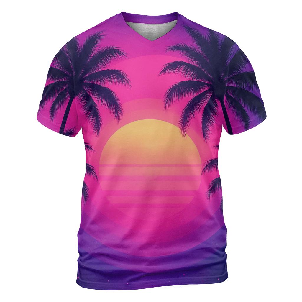 Violet Palmetto Dream personalized full print shirts